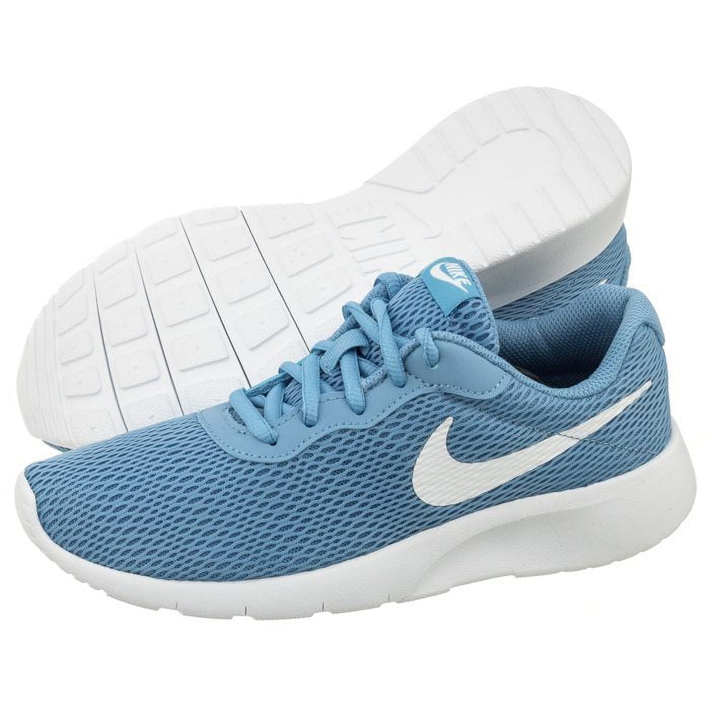 Nike TANJUN GS Youth Girls Blue White Athletic Running Shoes