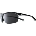 thumbnail image 1 of Nike Tailwind12 Men's Black Semi-Rimless Sport Wrap Sunglasses w/ Flying Lens - Italy, 1 of 4
