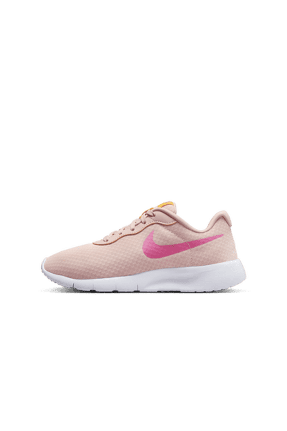 Nike Tanjun EasyOn Big Kids' Shoes Color: Arctic Orange/University Gold/White/Pinksicle Size: 7Y