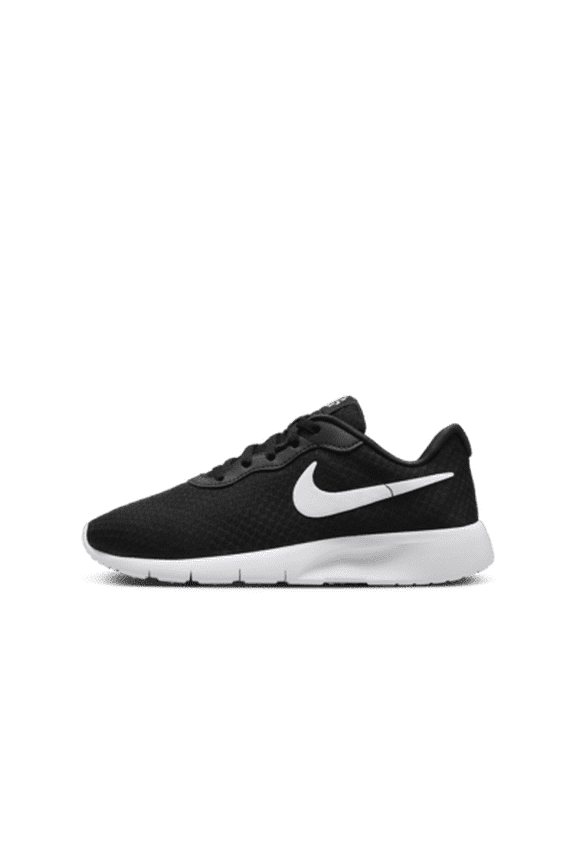 Nike Tanjun EasyOn Big Kids' Shoes Color: Black/White/White Size: 7Y