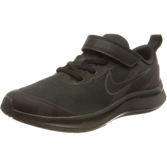 Nike Tanjun Sneaker - Kids Black/Black-dk Smoke Grey 3.5 Big Kid