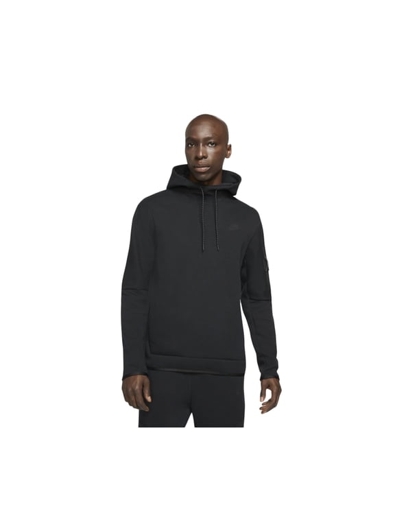 Tch Flc Mens Active Hoodies Size XXL, Color: Black/Black