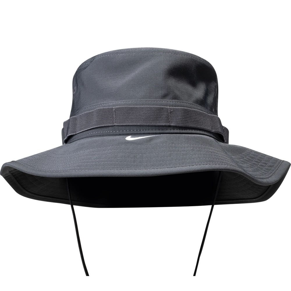 Nike Team Dry Bucket Hat, DH2416-060 Grey/White, Medium/Large Dark