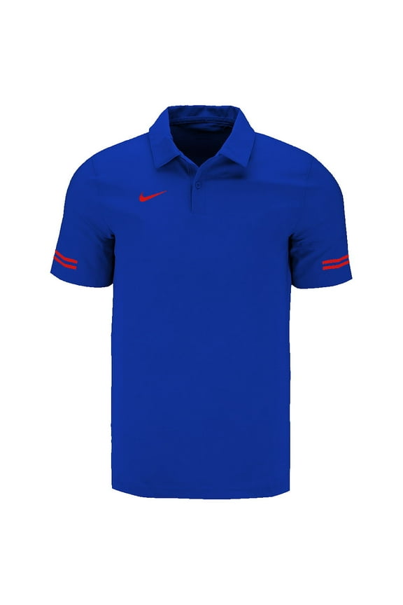 Team Flex Mens Dry Fit Custom Flex Polo Shirt (Small, Royal)