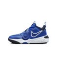 thumbnail image 1 of Nike Team Hustle D 11 Big Kids' Basketball Shoes Color: Hyper Royal/Obsidian/White/White Size: 4.5Y, 1 of 1