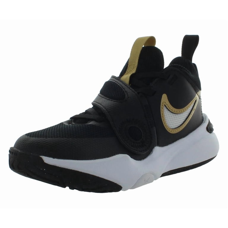Nike Team Hustle D 10 PS Boys Shoes Size 3, Color: Black  display picture 2