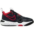 thumbnail image 1 of Nike Team Hustle D 11 Little Kids' Shoes Color: Black University Red Size: 12, 1 of 4