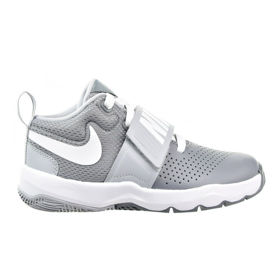 Nike Team Hustle D 8 Little Kid's Shoes Cool Grey/Wolf Grey/White 881942-005