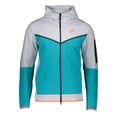 thumbnail image 1 of Nike Tech Fleece Full-Zip Hoodie Grey/Light Blue/Orange/Black, 1 of 3