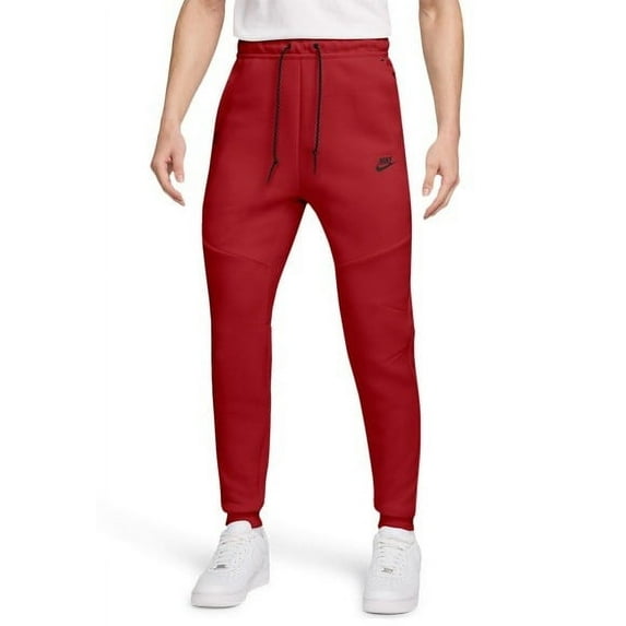 Men's Nike Sportswear Red/Black Tech Fleece Jogger (HV0959 687) - S