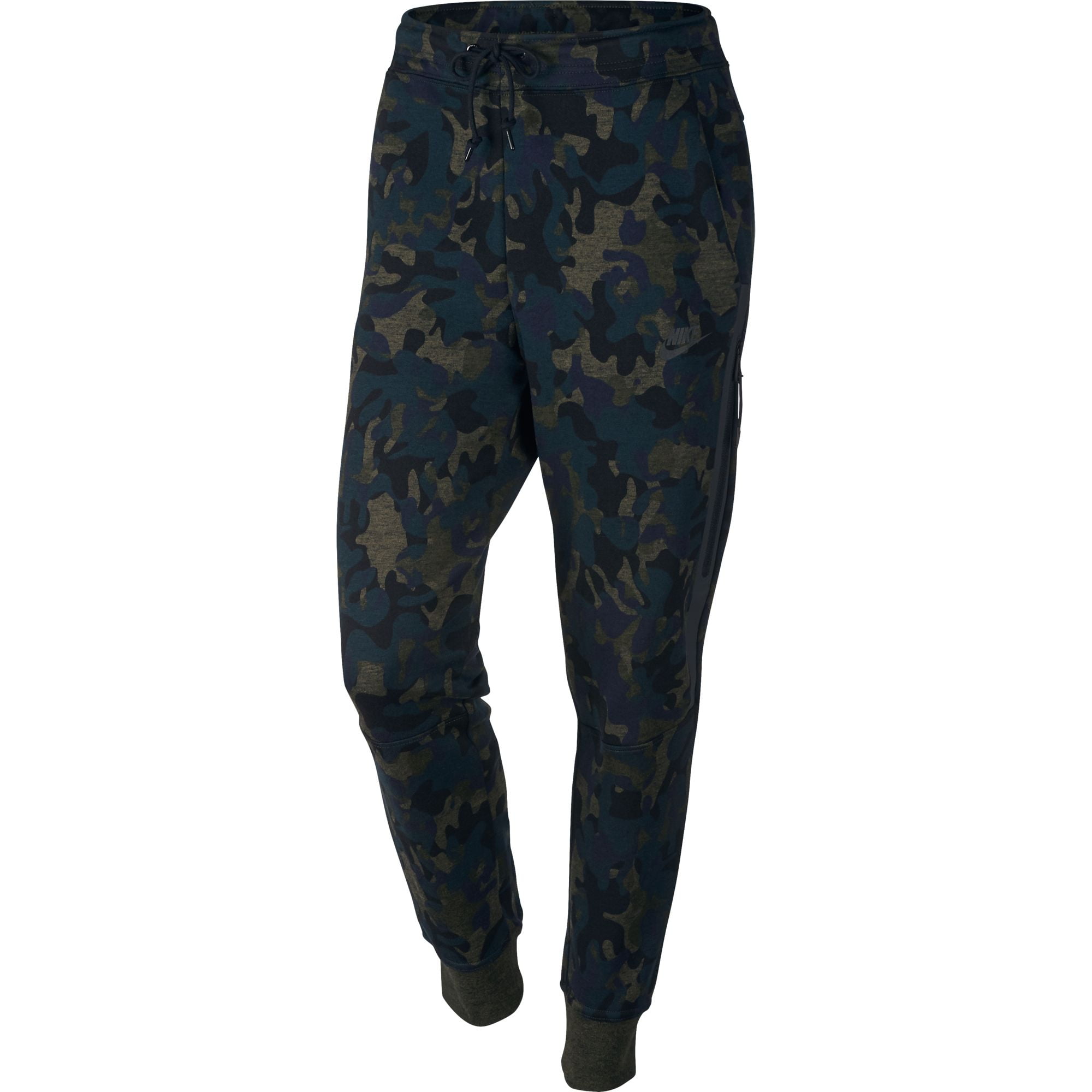 Nike Tech Fleece Printed Women s Pants Cargo Khaki Heather Black 695344 325 Walmart