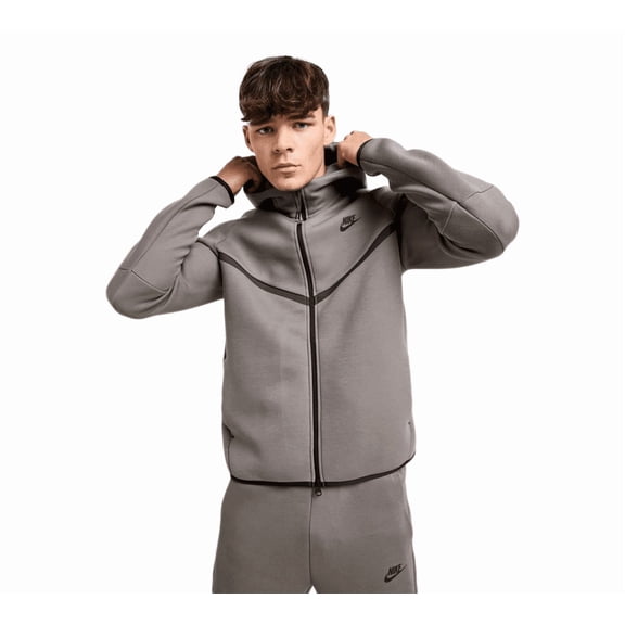 Nike Tech Fleece Windrunner Jacket Brown/Black UK S