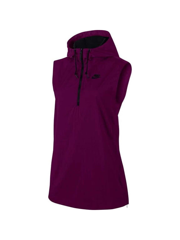Tech Hypermesh Full Zip Hooded Women's Vest Violet 833464-665 (S)