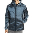 thumbnail image 1 of Nike Tech Pack Mens Water Repellent Hooded Jacket (Small, Deep Ocean), 1 of 3