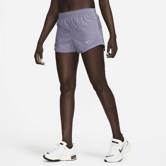 Nike Tempo Women's Brief-Lined Running Shorts Color: Bicoastal/Bicoastal/Bicoastal/Wolf Grey Size: M