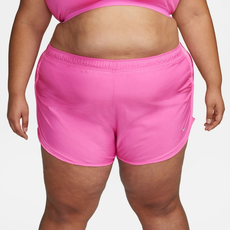 Nike Tempo Women s Running Shorts Plus Size Color Playful Pink Playful Pink Wolf Grey Size 2X