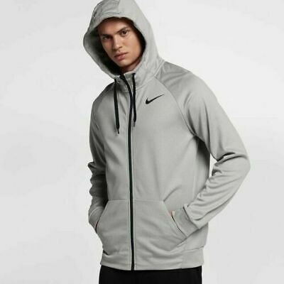 Nike Therma Dri-Fit Hoodie Men's Size Zip Gym Running SweaterAJ4450 091 Gray - XXXL - Walmart.com