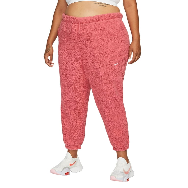 Nike Therma FIT Fuzzy Women s Training Pants Plus Size 1X Walmart