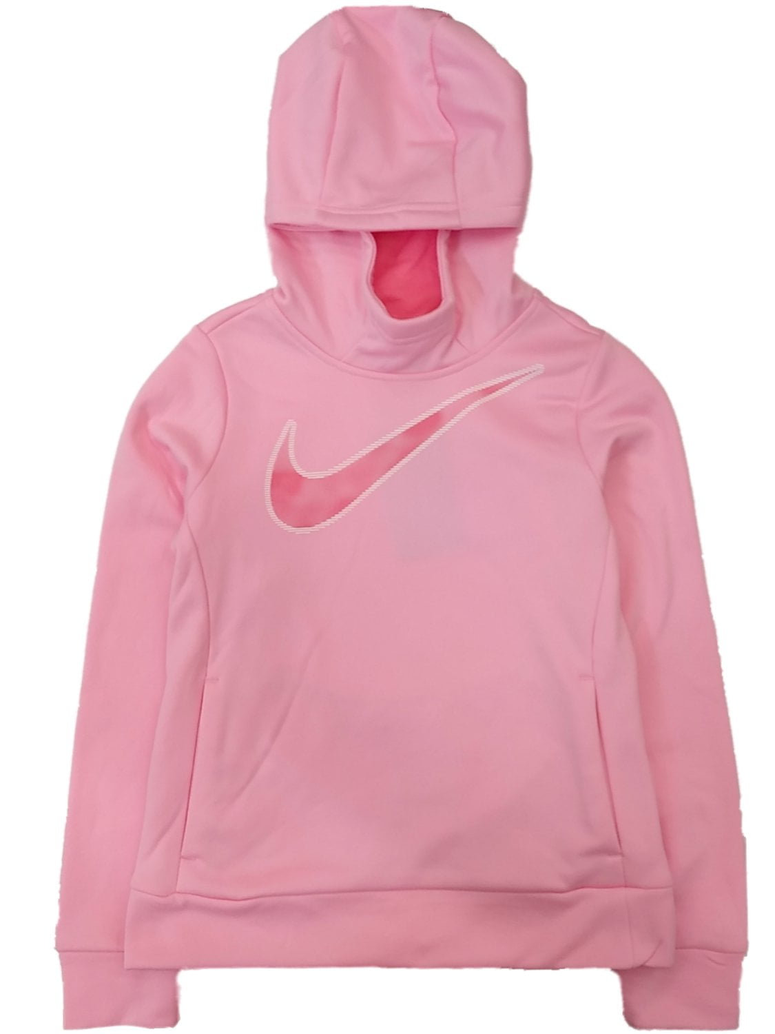 nike neon pink hoodie