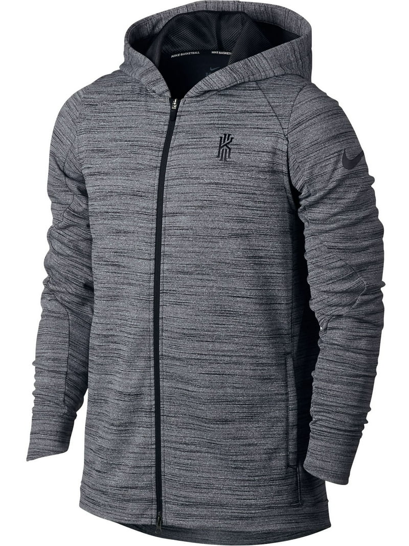 Nike Therma Kyrie Hyper Elite Men's Basketball Hoodie Grey/Black