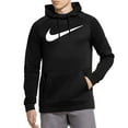 thumbnail image 1 of Nike Therma Men's Pullover Swoosh Training Hoodie CU6238-010 Size S Black/White, 1 of 4
