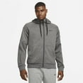 thumbnail image 1 of Nike Therma Men's Therma-FIT Full-Zip Fitness Top Color: Charcoal Heather/Dark Smoke Grey/Black Size: L, 1 of 7