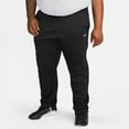 thumbnail image 1 of Nike Therma Men's Therma-FIT Open Hem Fitness Pants Color: Black/Black/White Size: 2XL Tall, 1 of 4