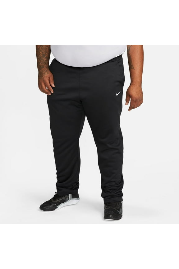 Therma Men's Therma-FIT Open Hem Fitness Pants Color: Black/Black/White Size: 3XL Tall
