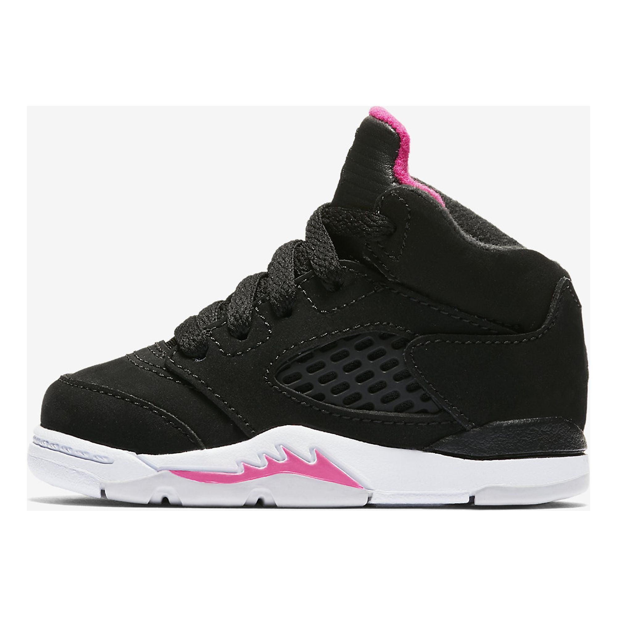 jordan 5 pink and black