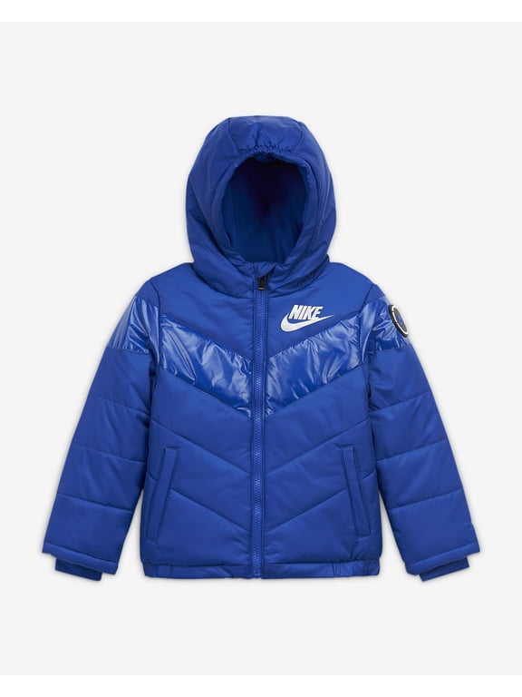 Toddler Boys Color-block Puffer Jacket,Game Royal,4T