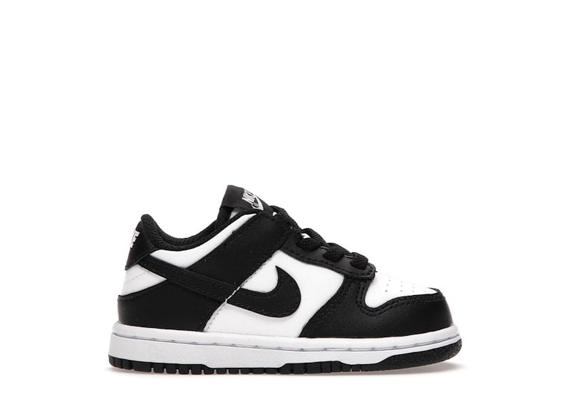 Nike Kid's Dunk Low Retro White Black Panda, from StockX