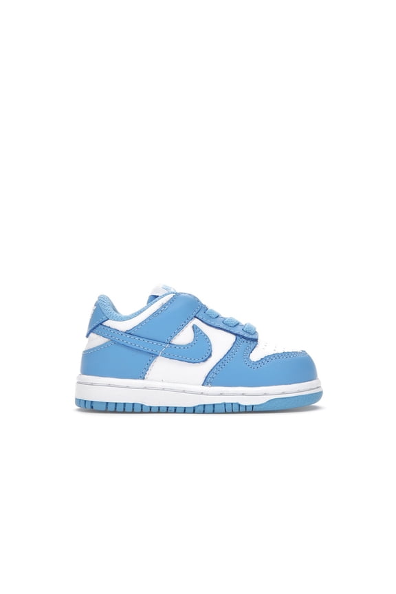 Toddler's Dunk Low UNC (2021) Shoes, from StockX