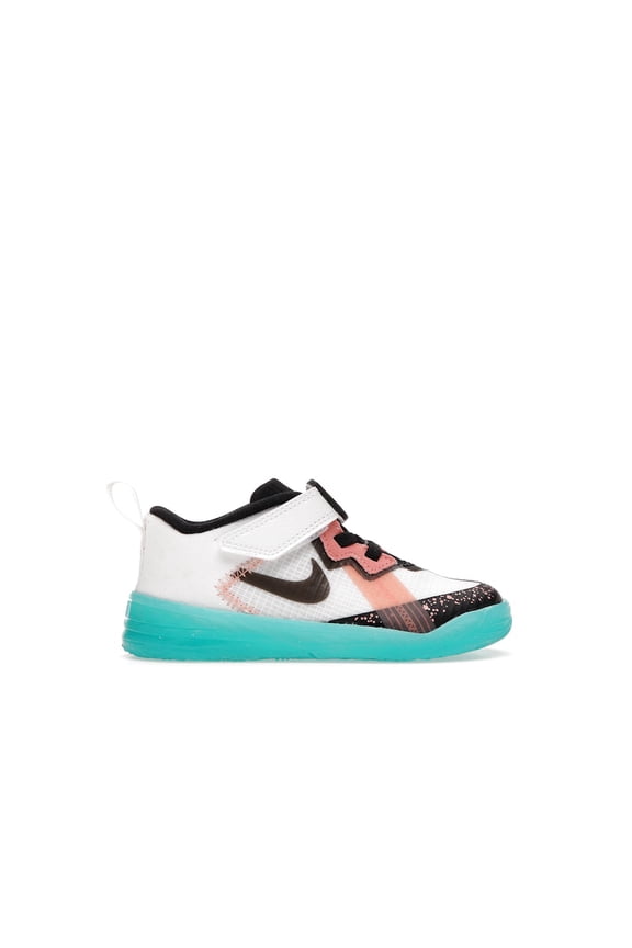 Toddler's LeBron 18 Low Summit White Space Jam Basketball Shoes, from StockX