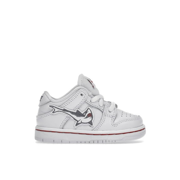 Nike Toddler's SB Dunk Low Oski Great White Skateboarding Shoes, from StockX