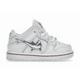 thumbnail image 1 of Nike Toddler's SB Dunk Low Oski Great White Skateboarding Shoes, from StockX, 1 of 5