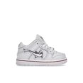 thumbnail image 1 of Nike Toddler's SB Dunk Low Oski Great White Skateboarding Shoes, from StockX, 1 of 5