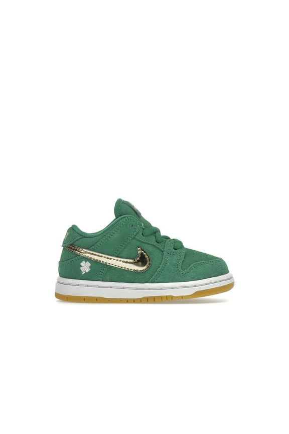 Toddler's SB Dunk Low Pro St. Patrick's Day (2022) Skateboarding Shoes, from StockX