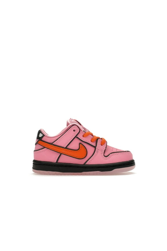 Toddler's SB Dunk Low The Powerpuff Girls Blossom Skateboarding Shoes, from StockX