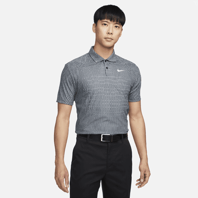 NIKE Tour Men’s Dri-FIT ADV Nike Tour Men's Dri-FIT ADV Golf Polo Color: Cool Grey/Black