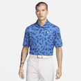 thumbnail image 1 of Nike Tour Men's Dri-FIT Golf Polo Color: Star Blue/White Size: XS, 1 of 1