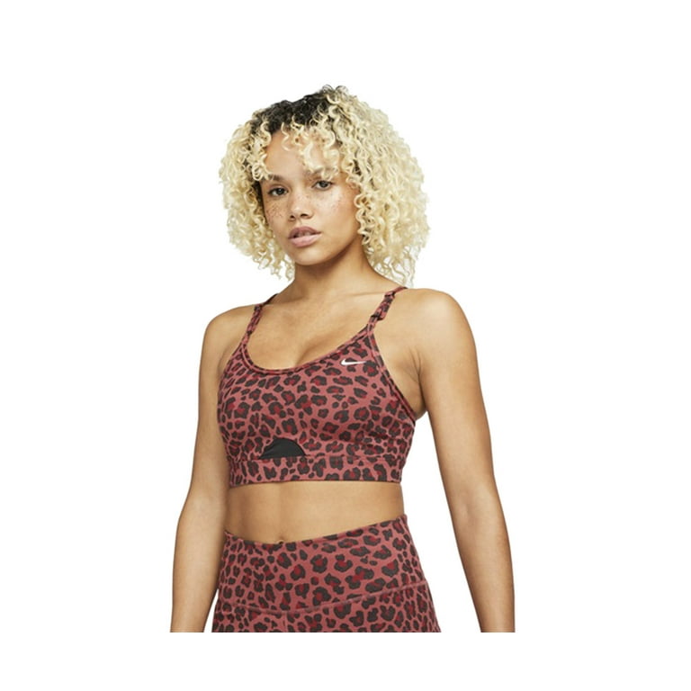 Nike leopard sports bra top