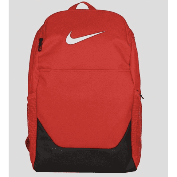 Nike Unisex Adult Gameday Brasilia X Backpack (24L) | Mens and Womens ( Red/Black/White Medium )