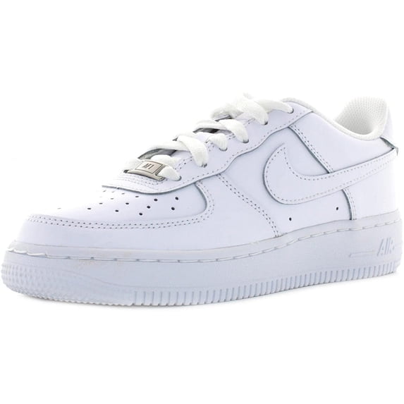 Nike Unisex Air Force 1 LE (GS) Sneaker, Kids, White/White, 6.5Y M US