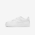 thumbnail image 1 of Nike Unisex Air Force 1 LE (GS) Sneaker, Kids, White/White, 6.5Y M US, 1 of 8