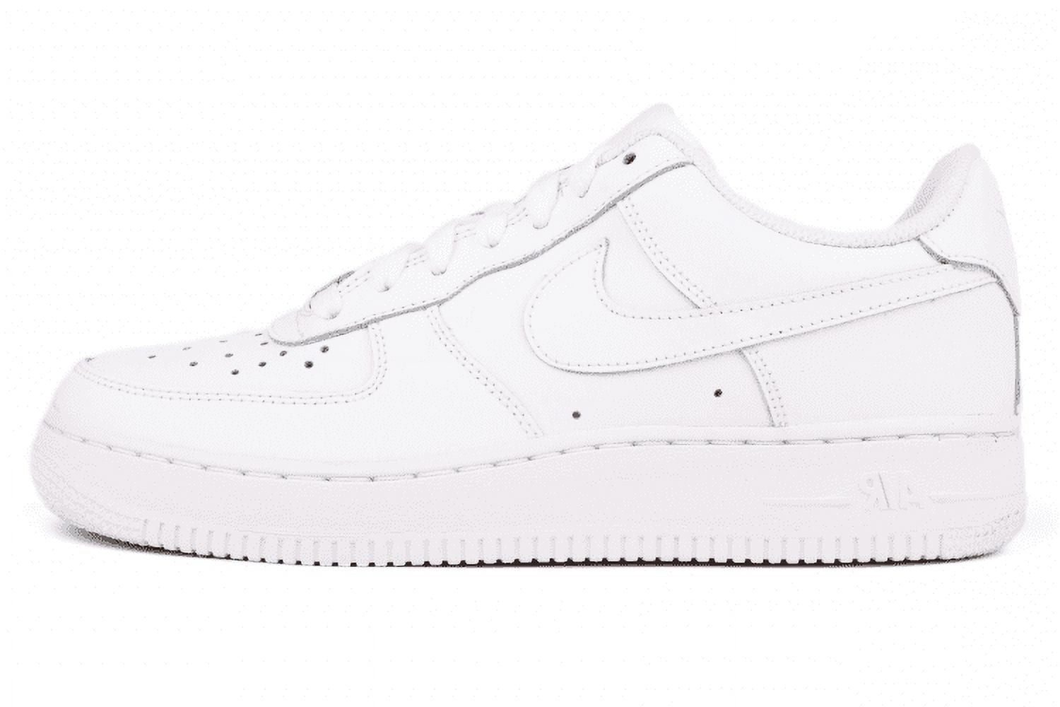 NIKE Unisex Air Force 1 LE (GS) Sneaker, Kids, White/White, 7Y M US