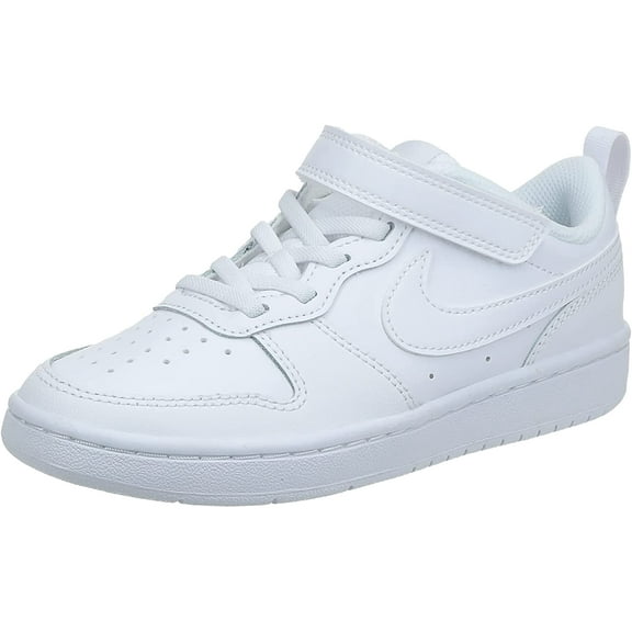 Nike Unisex-Child Basketball Shoes Little Kid 4-8 Years 2 Little Kid White White White White 100