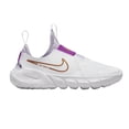 thumbnail image 1 of Nike Unisex-Child Flex Runner 2 Running Shoes, White/Metallic Copper, 3 Little Kid, 1 of 4