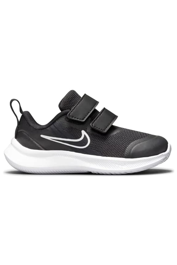 Unisex-Child Star Runner 3 (TDV) Sneaker (Black/DK Smoke Grey, Numeric_6)