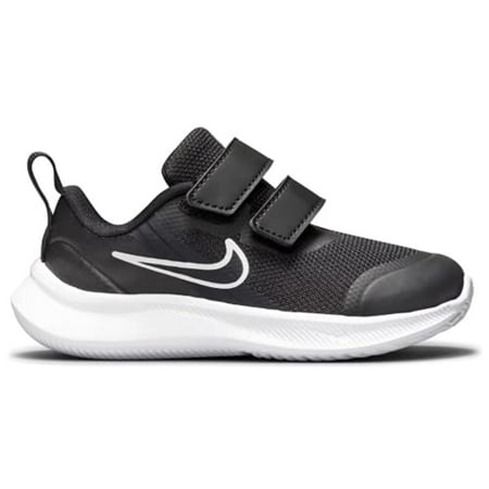 Nike Unisex-Child Star Runner 3 (TDV) Sneaker (Black/DK Smoke Grey, Numeric_8)