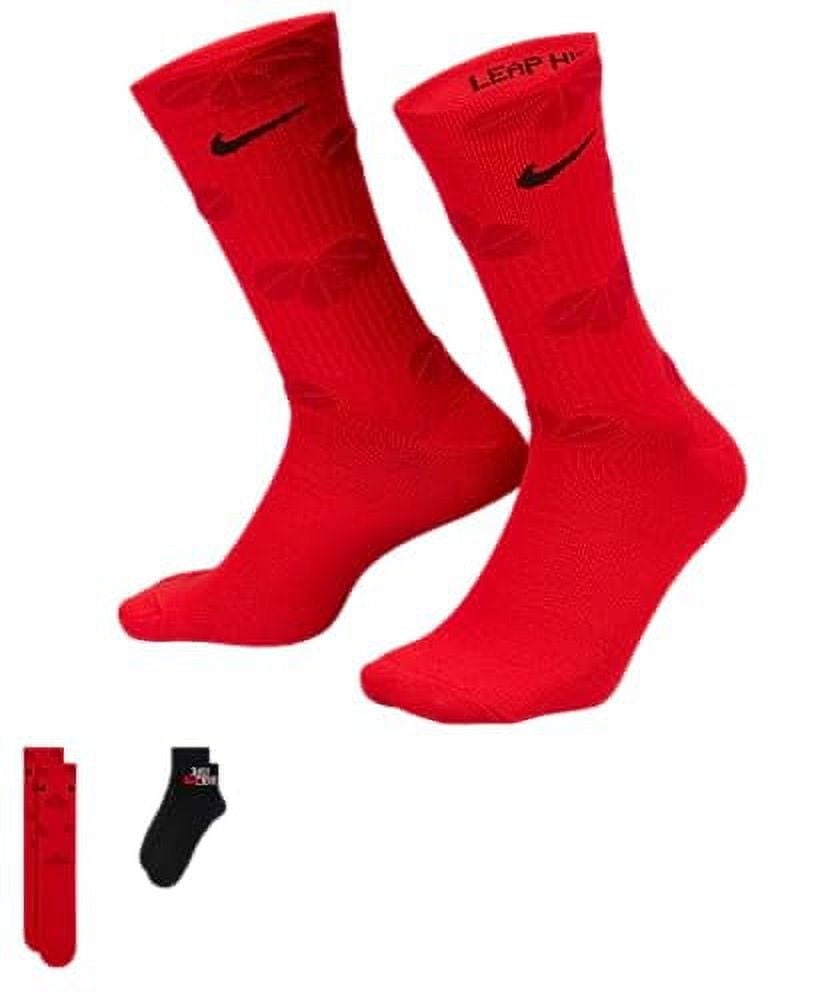 Nike Unisex Everyday Essentials Crew and Ankle Socks L 2 Pairs DR9725 ...